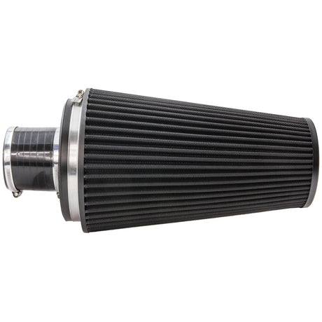 Ramair Ramair Pleated 76mm (3inch) ID Neck XLarge Cone Air Filter with Velocity Stack and Coupling