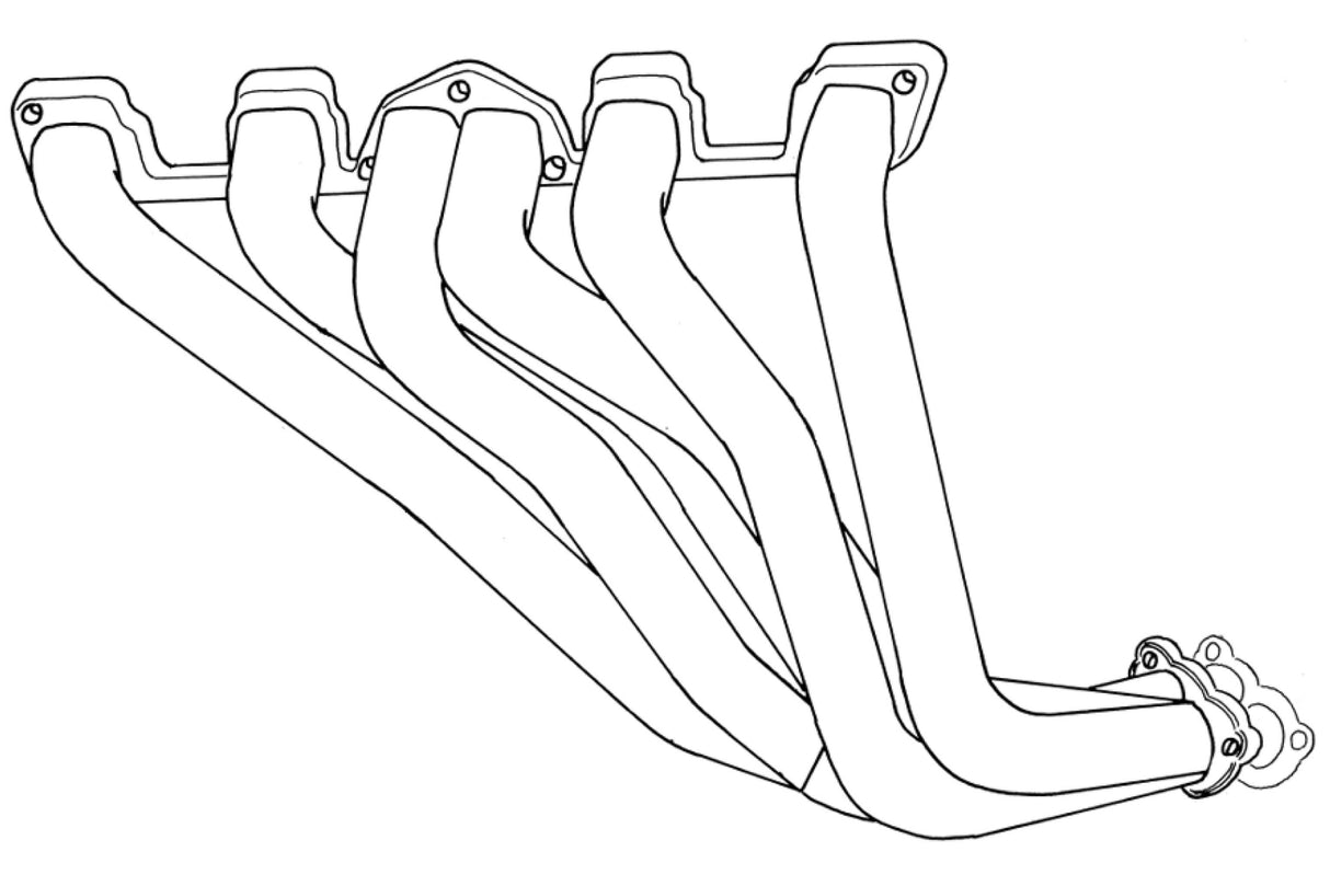 Fujitsubo Super Ex Basic Exhaust Manifold - Nissan Skyline 4/2Door/Fairlady Z 2Seater/2By2 GC10/KGC10/S30/HS30/GS30