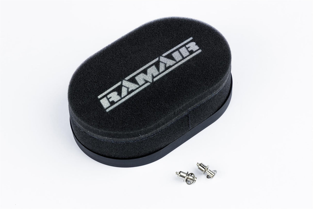 Ramair Carburettor Foam Air Filter with Baseplate to fit SU HIF6, HIF44 1.7in - 40mm Internal Height