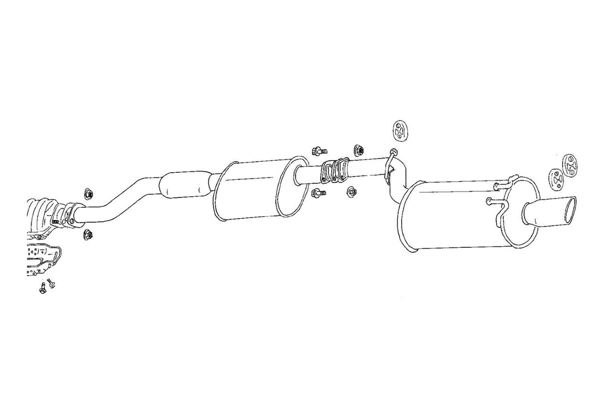 Fujitsubo Legalis R Exhaust - Nissan Stagea 4WD WGNC34