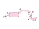 Fujitsubo A-K Exhaust - Suzuki Wagon R Fx Limited NA 2WD MH34S