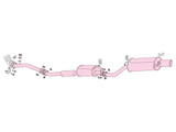 Fujitsubo Legalis R Exhaust - Toyota Mark II/Chaser/Cresta 2.5 Turbo JZX100