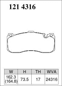 Dixcel Z Type Brake Pads - Front - BMW E82 E88 135i