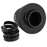 Ramair Foam 70 - 90mm (2.75inch - 3.5inch) ID Neck Polymer Base Neck Cone Air Filter with Reducing Rings