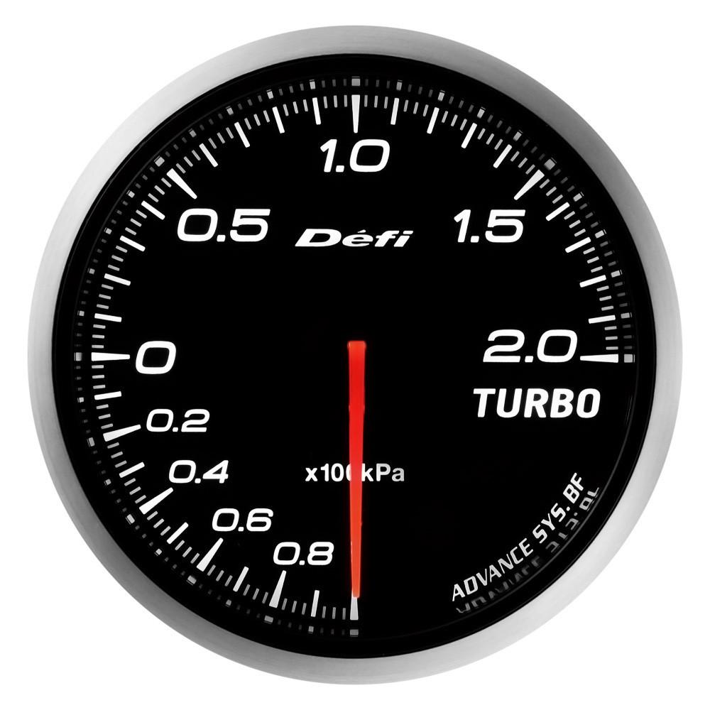 Defi Advance BF Turbo Gauge and Controller - White