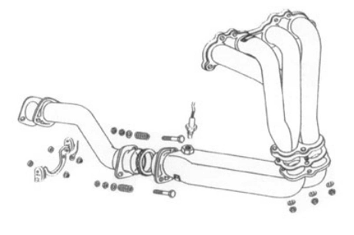 Fujitsubo Super Ex Basic Exhaust Manifold - Nissan Primera/Bluebird HP11/HU14