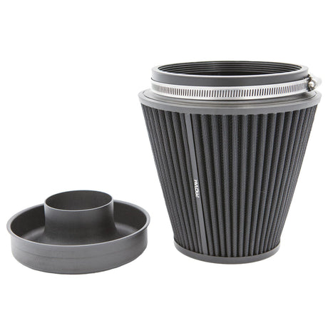 Ramair PRORAM 90mm OD Neck Large Cone Air Filter with Velocity Stack