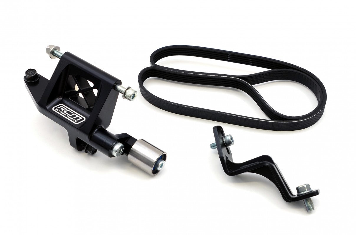 Subaru Power Steering Belt for RCM Alternator relocation kit - OEM Power Steering Pump