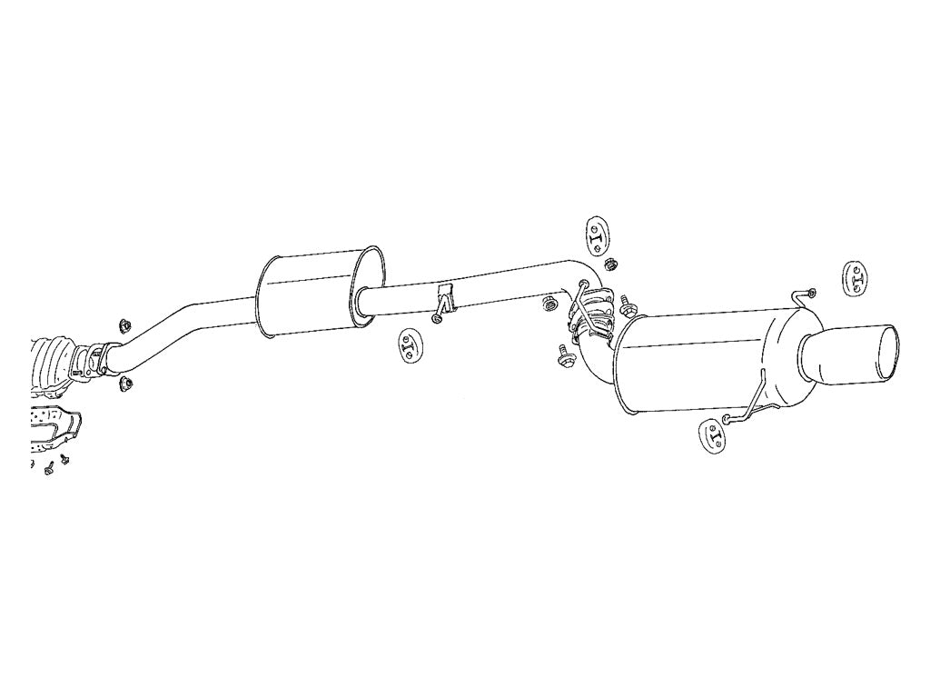 Fujitsubo Legalis R Exhaust - Nissan Silvia 2.0 Turbo S14