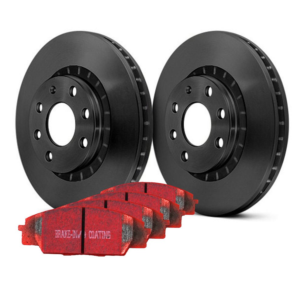 EBC Disc and Pad Kit - Skyline R32 GTR V - Spec - Rear - EBC Redstuff (Street Pad) - D Series OE Replacement - torquegt