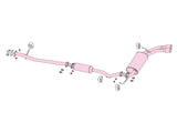 Fujitsubo A-S Exhaust - Nissan X-Trail 2.0 4WD NT32