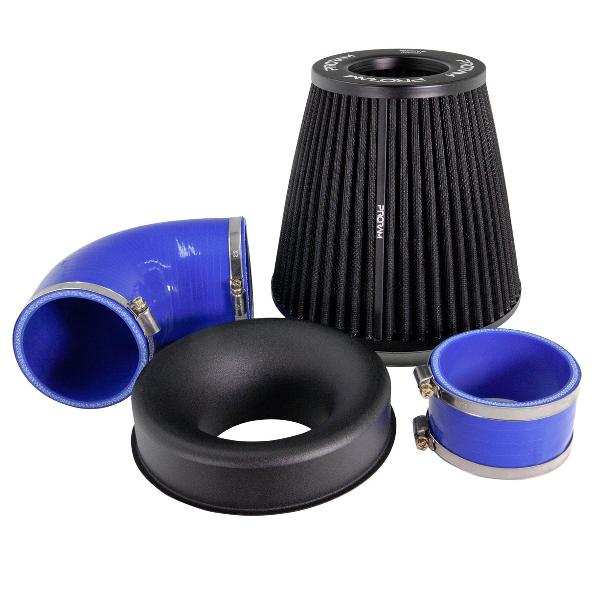 Ramair Performance Pleated Induction Kit for MK2 Focus ST - Blue Hoses