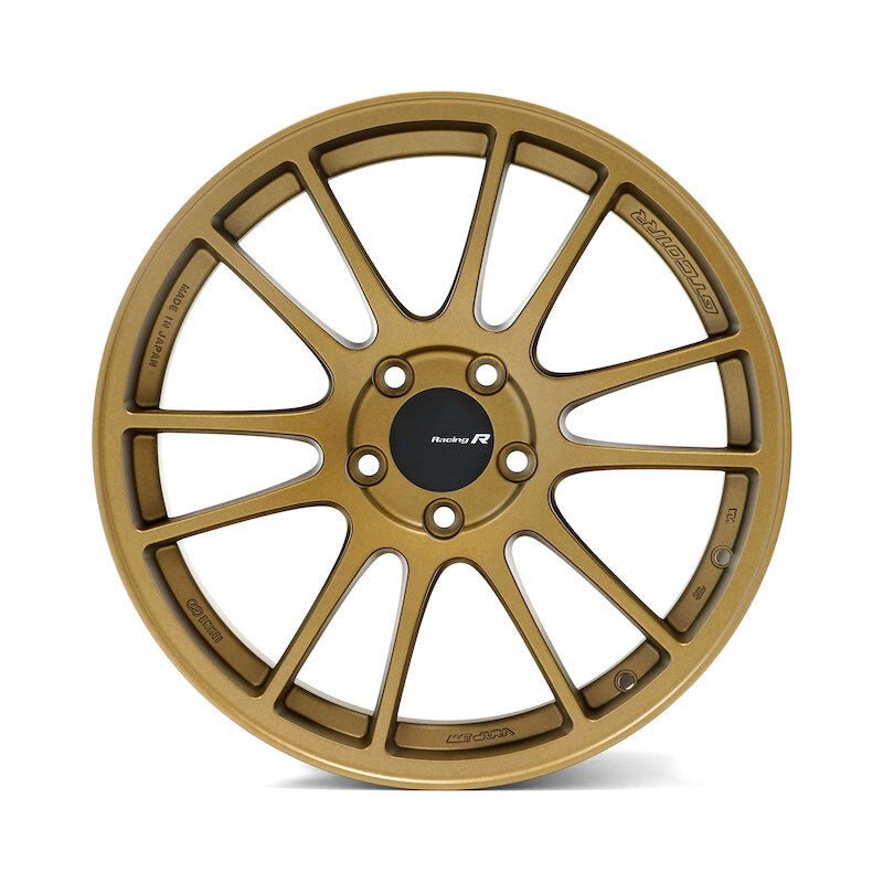 ENKEI GTC01RR 18インチ9.5J+35 114.3 ゴールド 2本 Enkei GTC01RR Alloy Wheel - 18x9.5 ET35 5x114.3 Titanium Gold