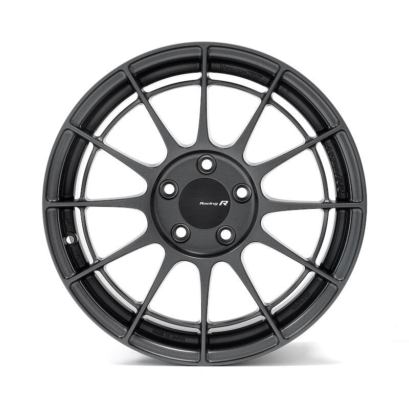 Enkei NT03RR Alloy Wheel - 17x8.0 ET48 5x114.3 Matte Dark Gunmetal - torquegt