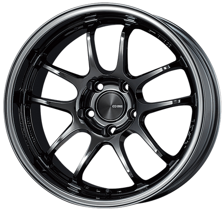 Enkei PF01EVO Alloy Wheel - 17x9.5 ET35 5x114.3 SBK - torquegt