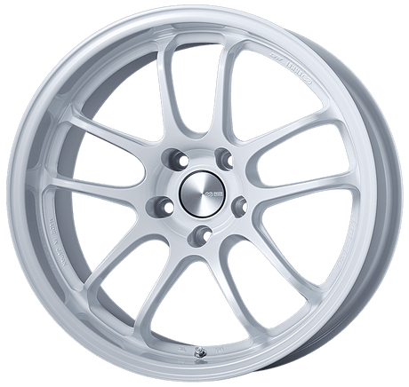 Enkei PF01EVO Alloy Wheel - 18x10.5 ET22 5x114.3 Pearl White - torquegt