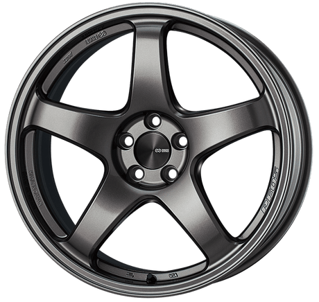 Enkei PF05 Alloy Wheel - 18x8.5 ET38 5x114.3 Dark Silver - torquegt