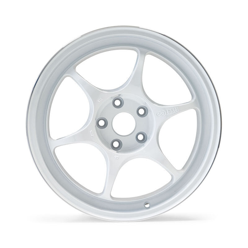 Enkei PF06 Alloy Wheel - 17x7.5 ET38 4x100 Machining White - torquegt