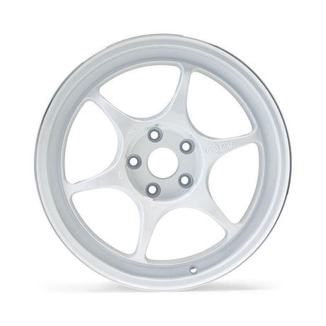 Enkei PF06 Alloy Wheel - 17x7.5 ET38 4x100 Machining White - torquegt