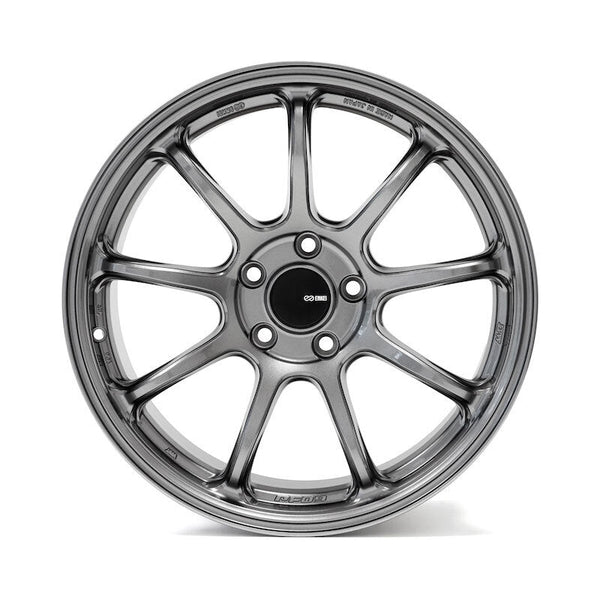 Enkei PF09 Alloy Wheel - 17x7.5 ET45 5x114.3 Dark Silver