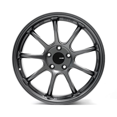 Enkei PF09 Alloy Wheel - 17x8 ET35 5x114.3 Matte Dark Gunmetal - torquegt