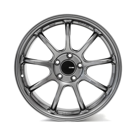 Enkei PF09 Alloy Wheel - 17x9 ET45 5x114.3 Dark Silver - torquegt