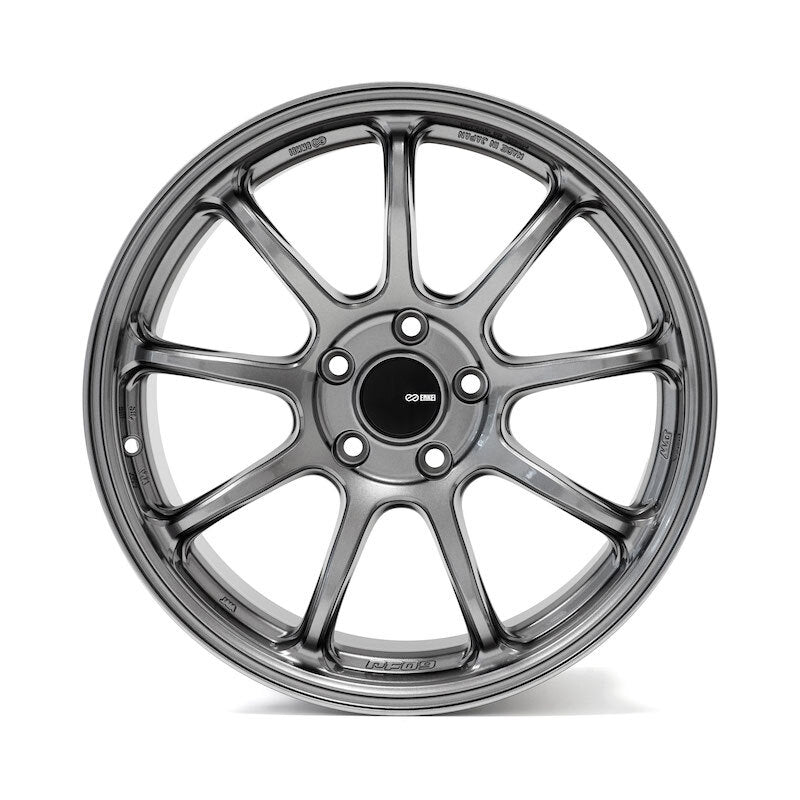 Enkei PF09 Alloy Wheel - 18x8 ET45 5x114.3 - Dark Silver - torquegt