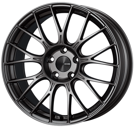 Enkei PFM1 Alloy Wheel - 15x5 ET45 4x100 Dark Silver - torquegt