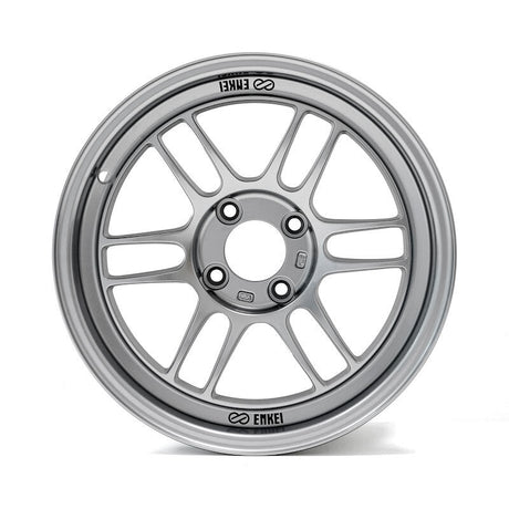 Enkei RPF1RS Lightweight Alloy Wheel - 15x8 ET28 4x100 F1 Silver - torquegt