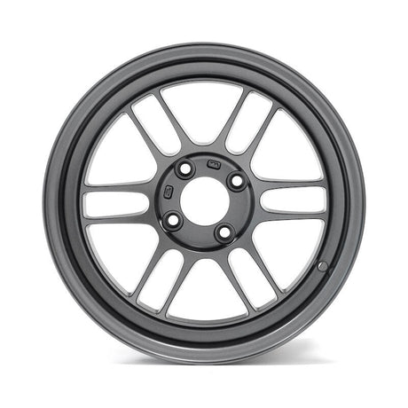 Enkei RPF1RS Lightweight Alloy Wheel - 18x9.5 ET12 5x114.3 Matte Dark Gunmetal - torquegt