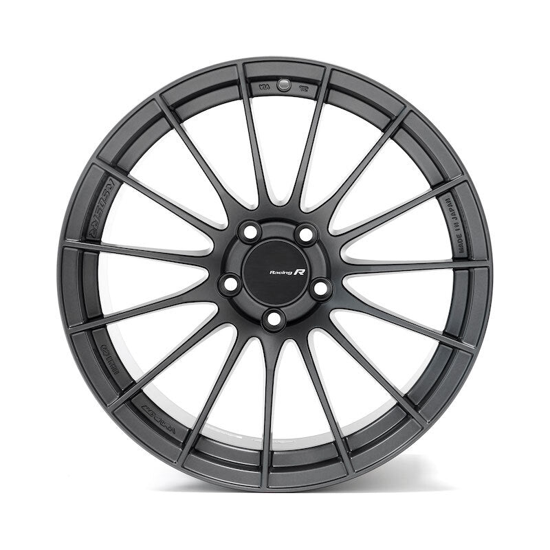 Enkei RS05RR Alloy Wheel - 19x9.5 ET45 5x112 Matte Dark Gunmetal