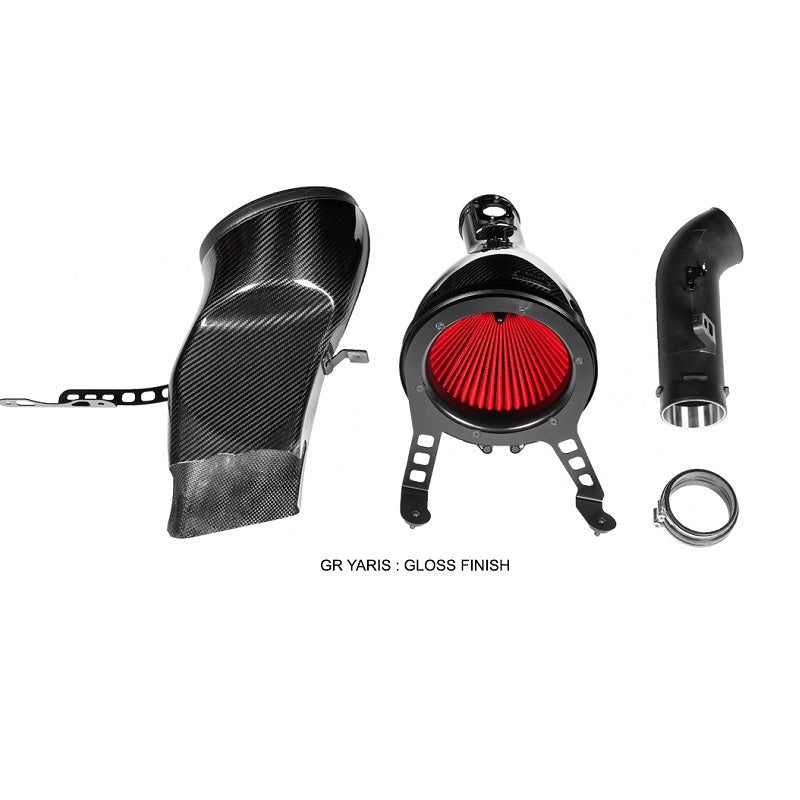 Eventuri Black Carbon Intake System - GR Yaris - Gloss Carbon - torquegt