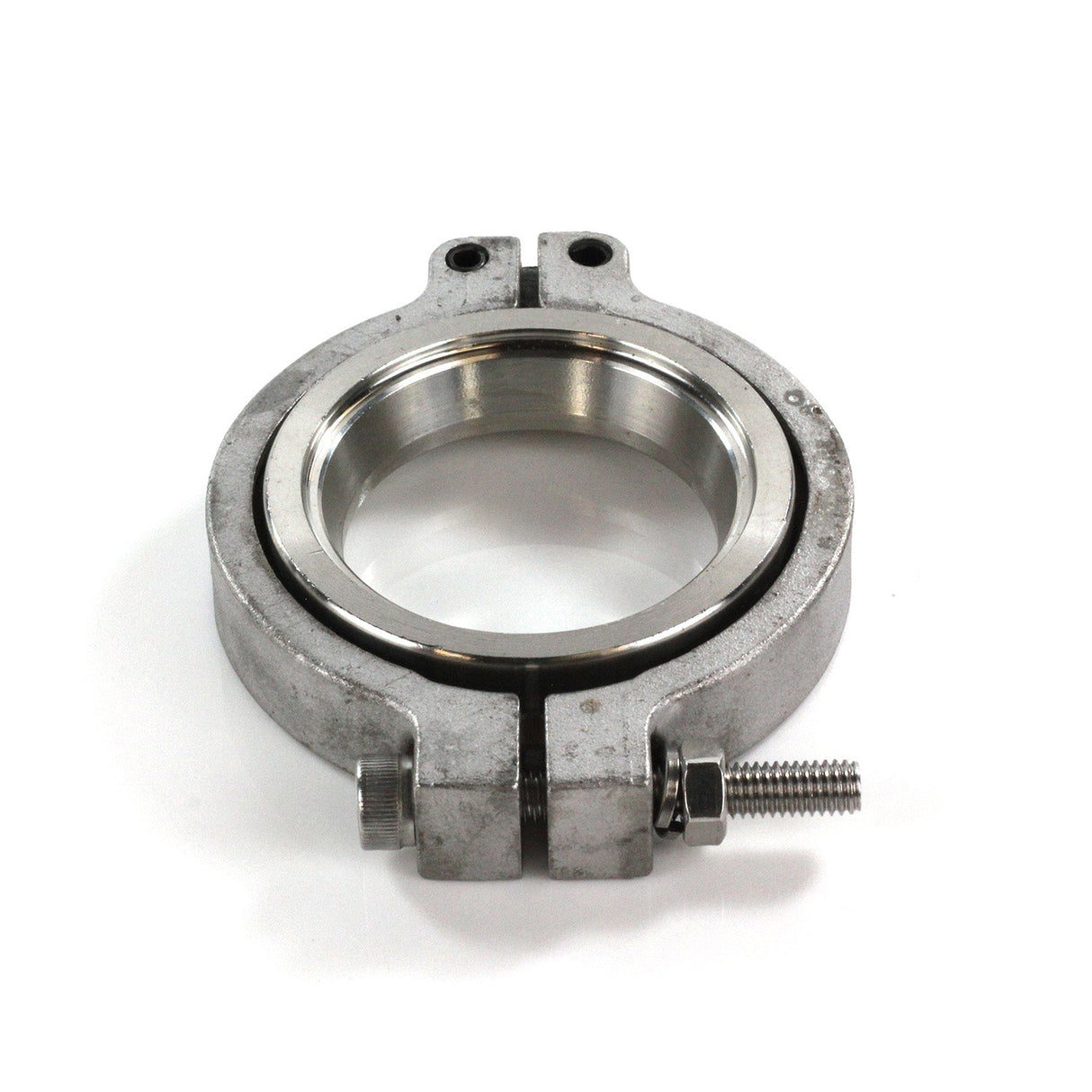 Exoracing 44mm V - band Wastegate Flange and Clamp Kit - torquegt