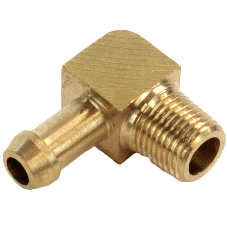 Exoracing 90 Degree Turbo Compressor Nipple 1/8" npt - torquegt