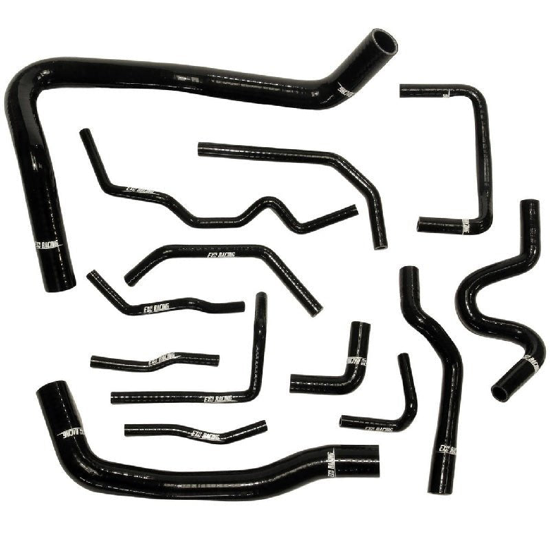 Exoracing Black Silicone Hose Kit For Honda Civic Fn2 K20Z4 14Pc - torquegt