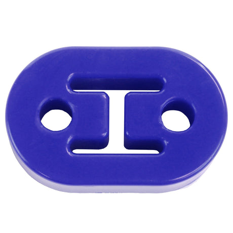 Exoracing Blue Polyurethane Exhaust Hanger Mount, Single - torquegt