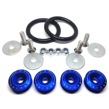 Exoracing Blue Quick Release Bumper Kit - torquegt