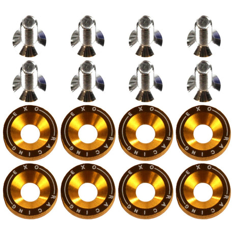 Exoracing Dress Up Bolt Kit Gold M6x1.0 - torquegt