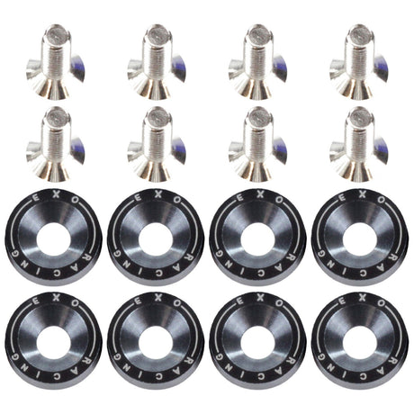 Exoracing Dress Up Bolt Kit Grey M6x1.0 - torquegt