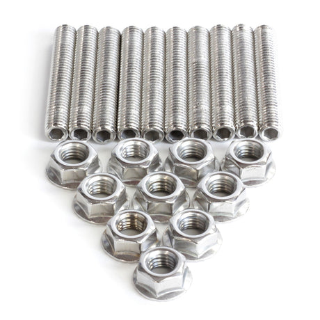 Exoracing Extended Intake Exhaust Stud Kit For Honda B/D/K/H/F - Series - torquegt
