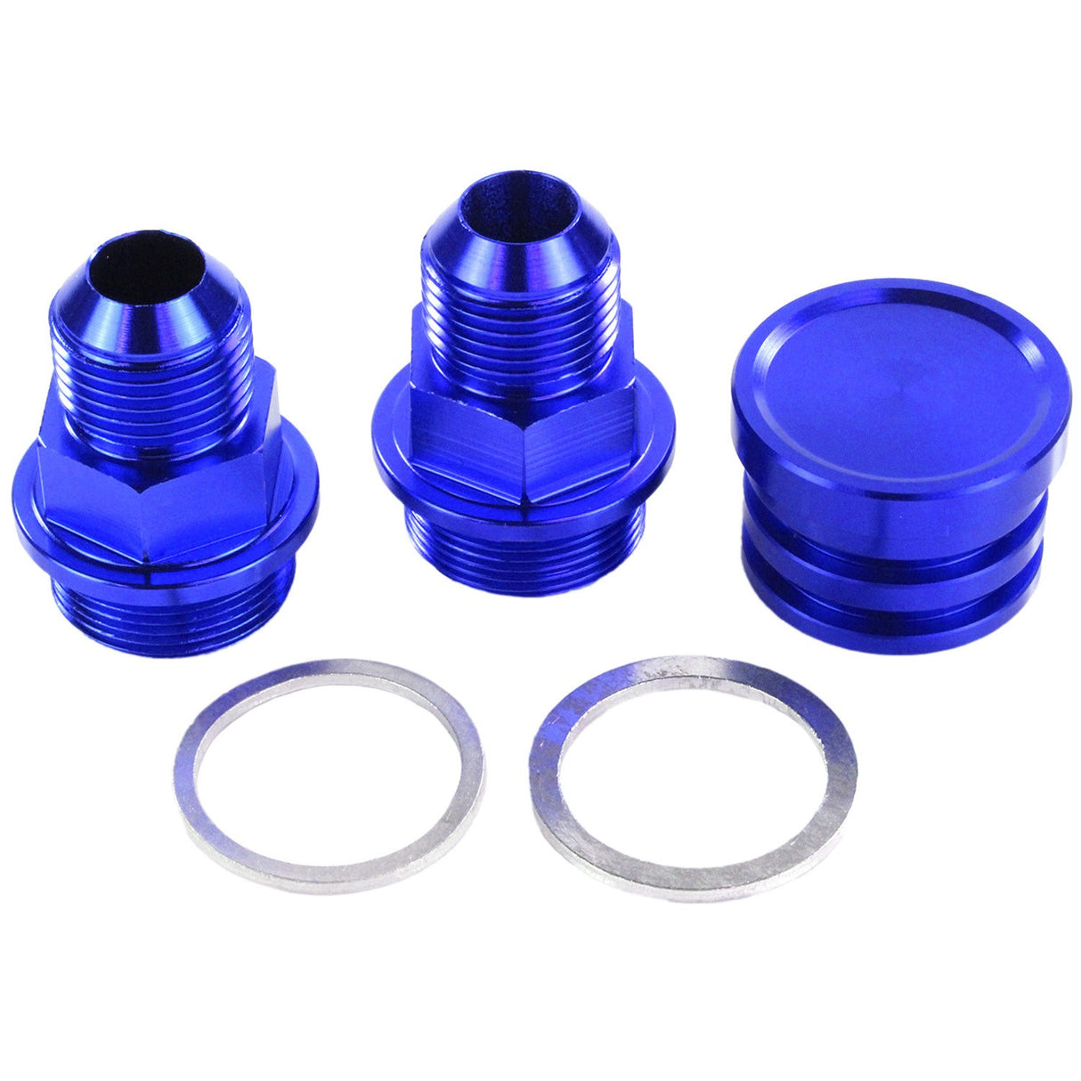 Accesorios de ventilación de bloque Exoracing azules para Honda B-Series B16 B18