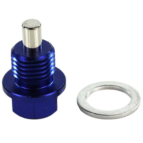 Exoracing Magnetic Sump Plug Blue M14X1.5 For Honda Civic Integra - torquegt