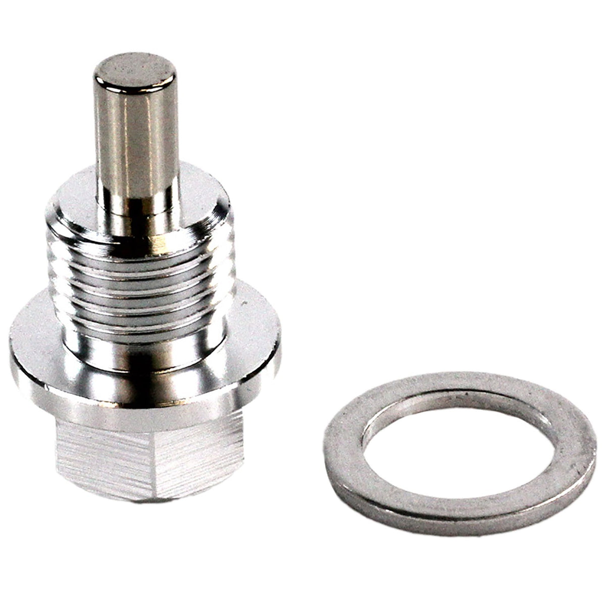 Tapón de cárter magnético Exoracing plateado M14 x 1,5 para Honda Civic Integra