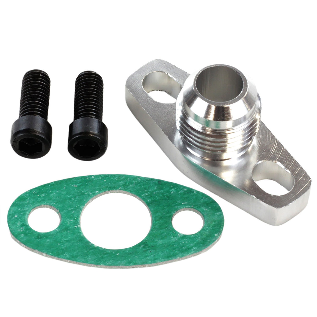 Kit de brida de drenaje de aceite para turbo Exoracing An10, corto, 40 mm