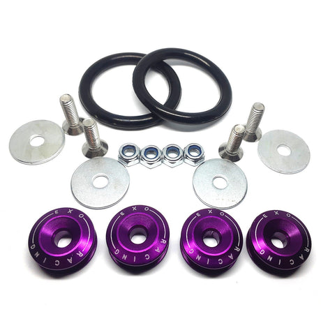 Exoracing Purple Quick Release Bumper Kit - torquegt