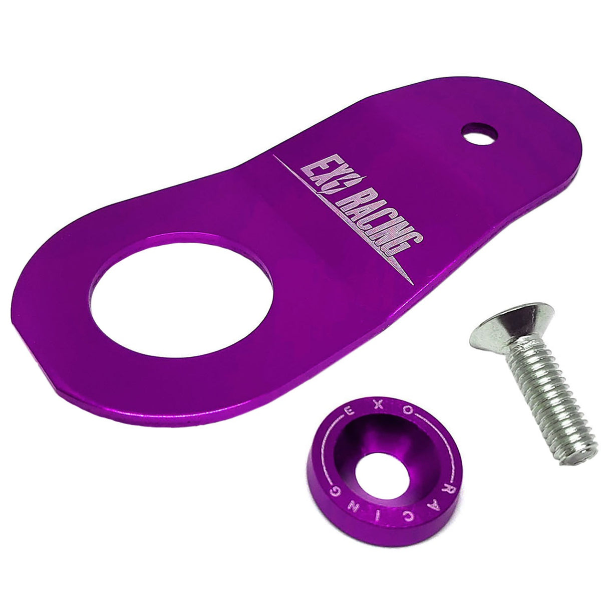 Exoracing Radiator Stay Purple For Honda Civic Integra 96-00