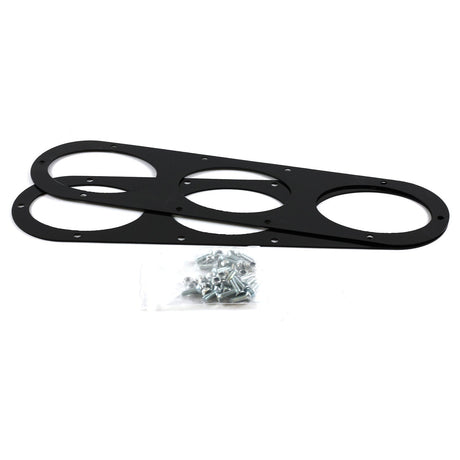 Exoracing Rear Bumper Air Diffusers Black Aluminium - torquegt