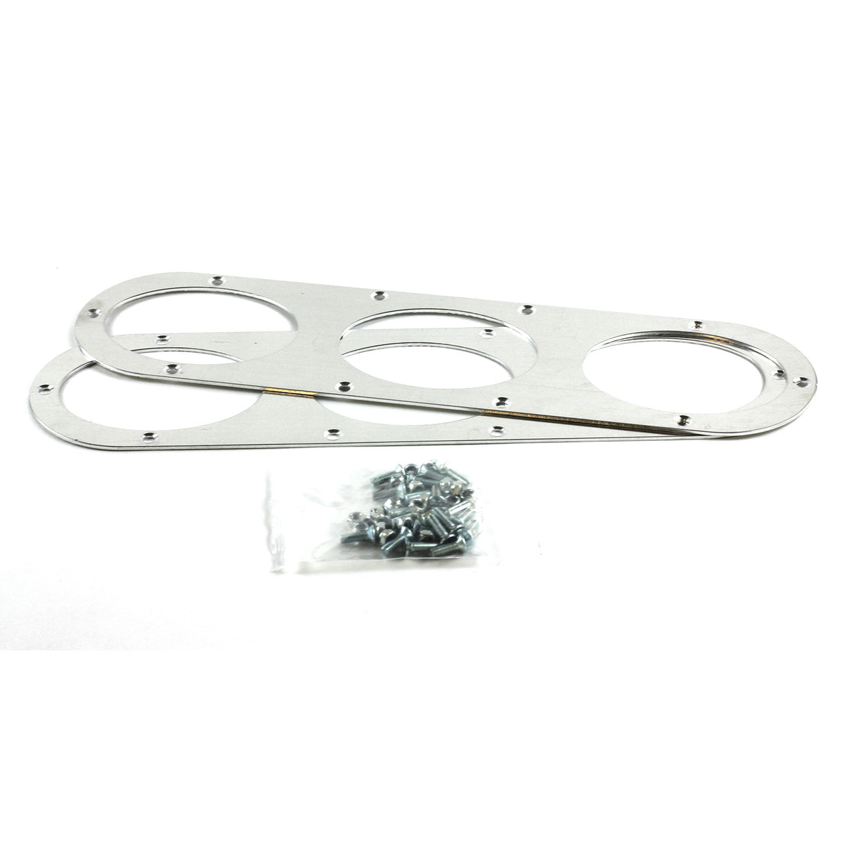 Exoracing Rear Bumper Air Diffusers Silver Aluminium
