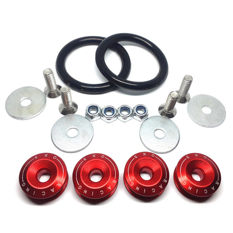Exoracing Red Quick Release Bumper Kit - torquegt