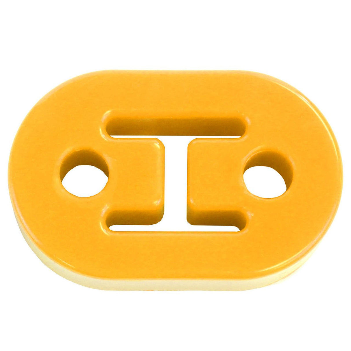 Exoracing Yellow Polyurethane Exhaust Hanger Mount, Single - torquegt